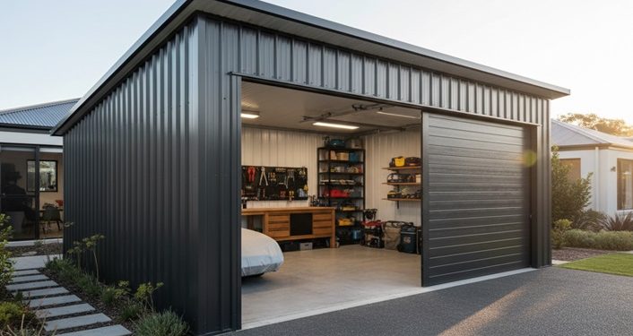 Elevate your home: Stylish garage shed designs for modern living